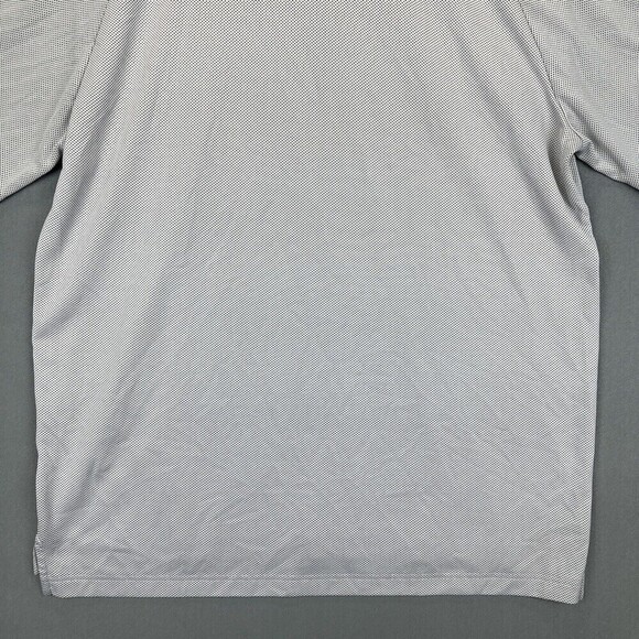 Callaway Polo Shirt Men Extra Large Gray PinDot Opti Dri Swing Tech Golf Stretch - Picture 9 of 14